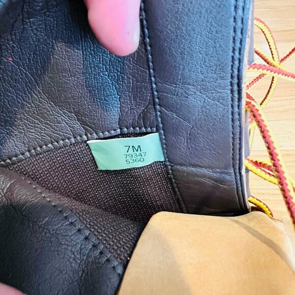 Timberland Women's High Heel Wheat Boots Size 7 M - Picture 12 of 16